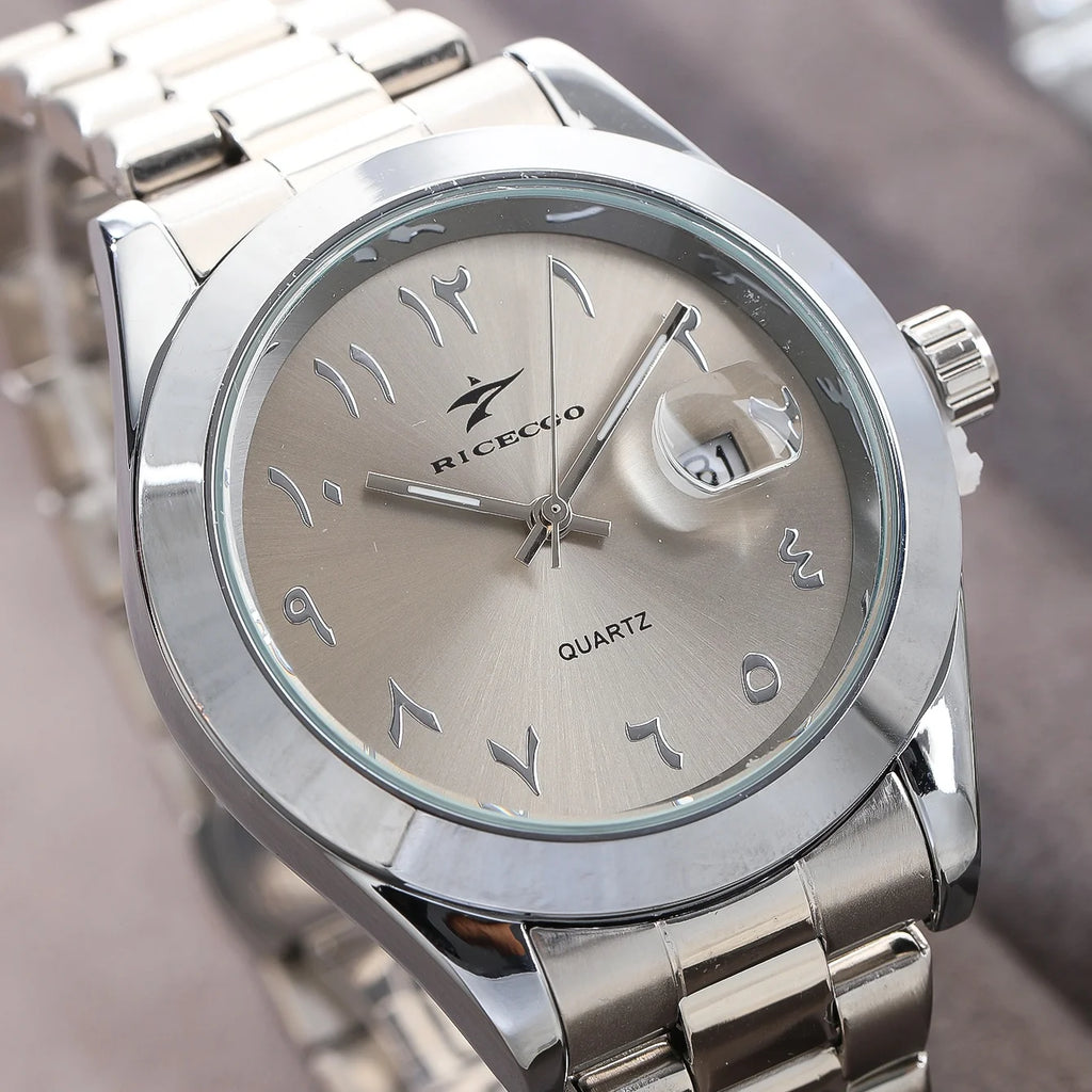 Ricecgo Calendar Quartz Watch