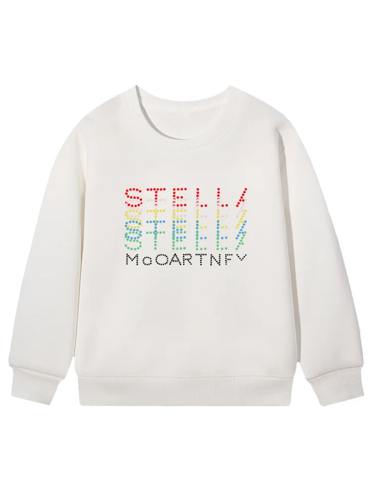 Cartoon Cotton Long-Sleeve Pullover