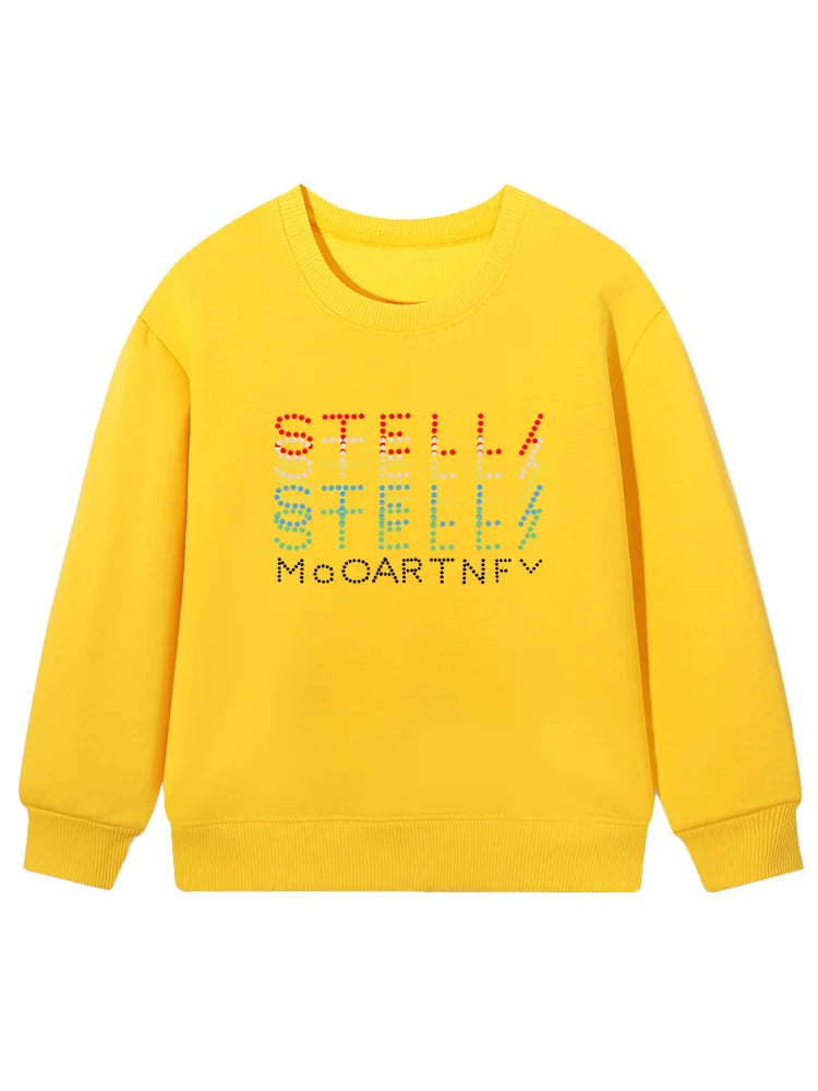 Cartoon Cotton Long-Sleeve Pullover