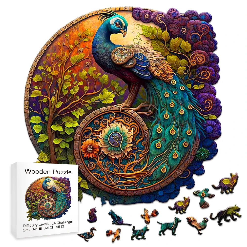 Phoenix Wooden Jigsaw Puzzle