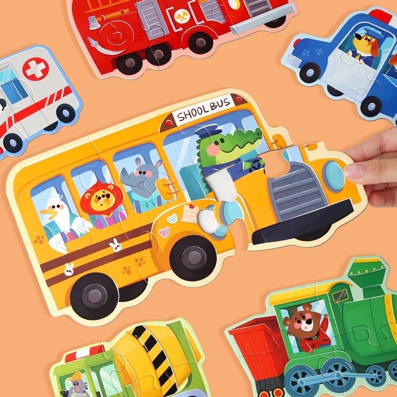 Animal Theme Jigsaw Puzzle Set