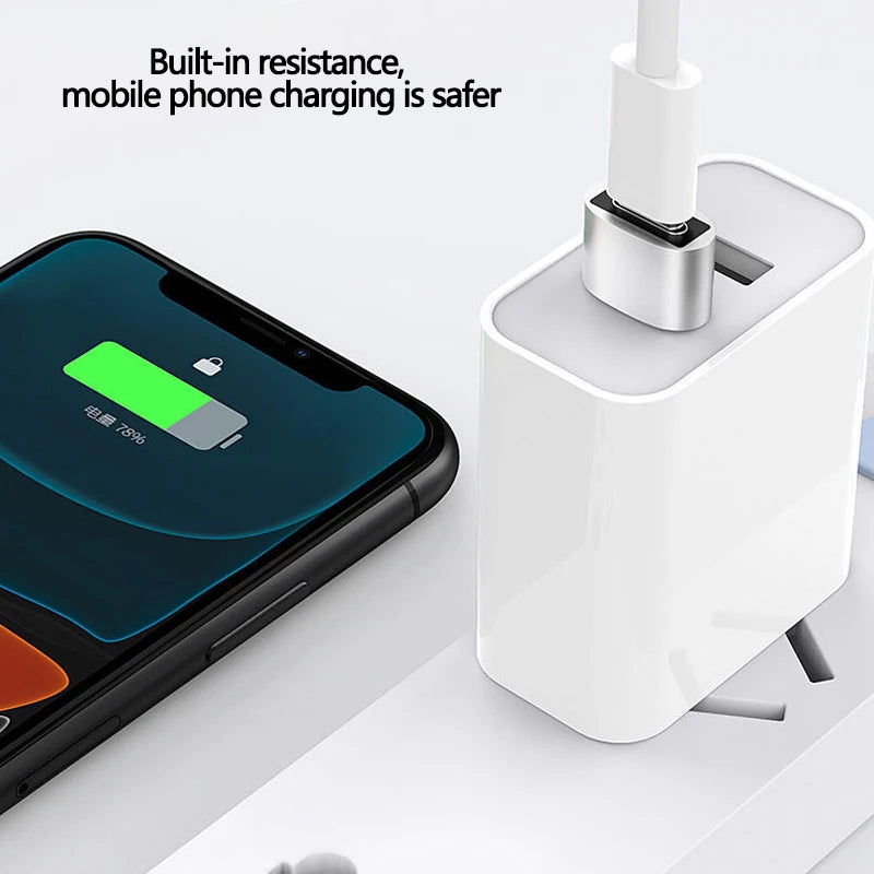 Compact USB-A and USB-C Converter
