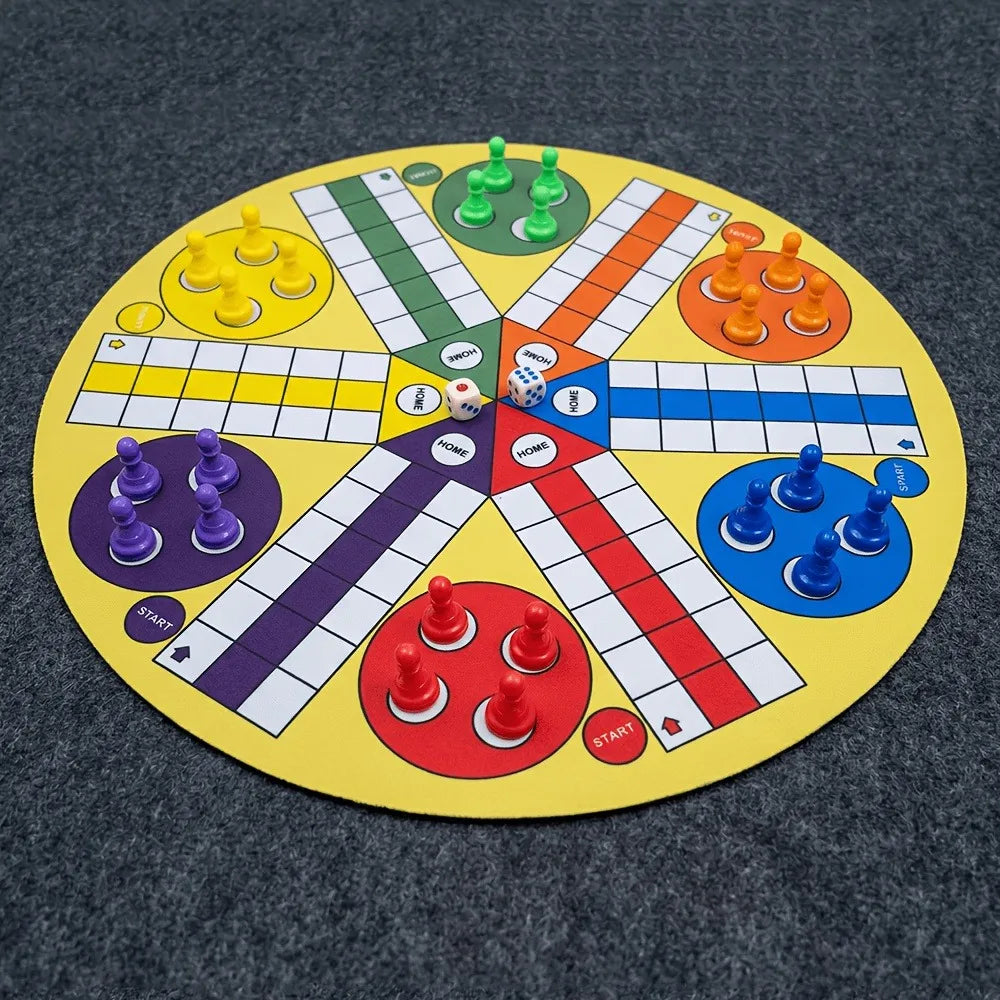 Travel Ludo Mat Game Set