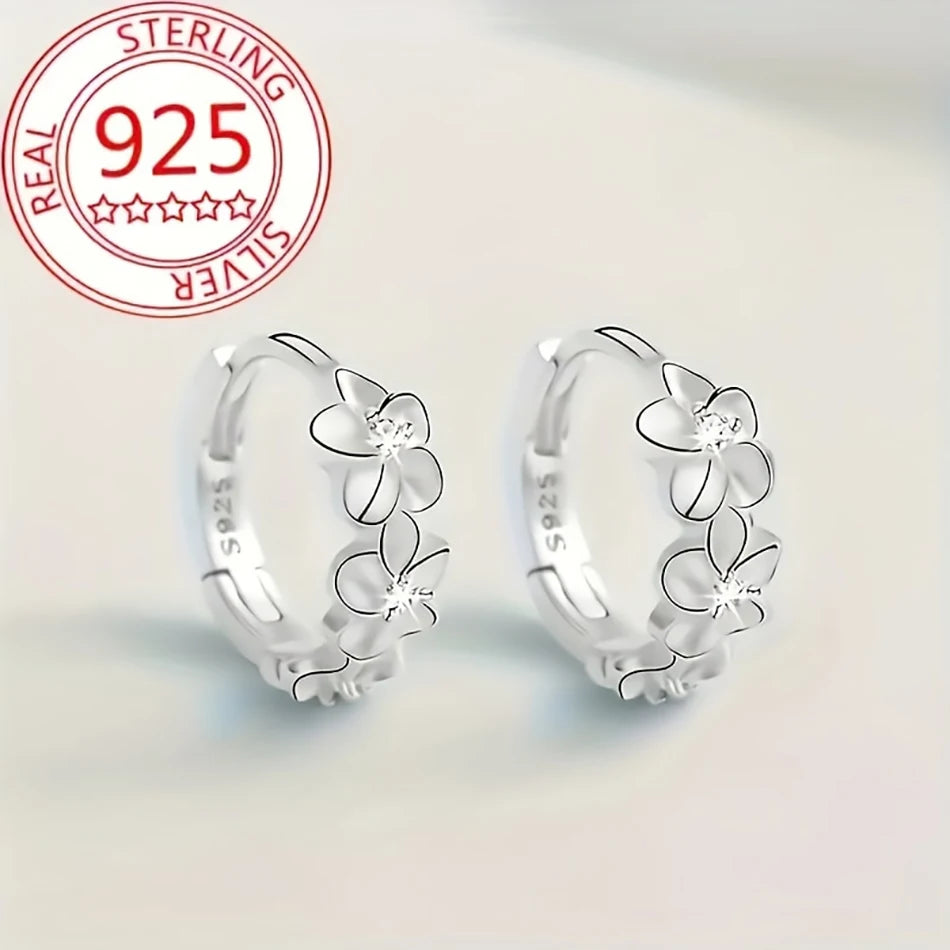 Floral Clip Earrings