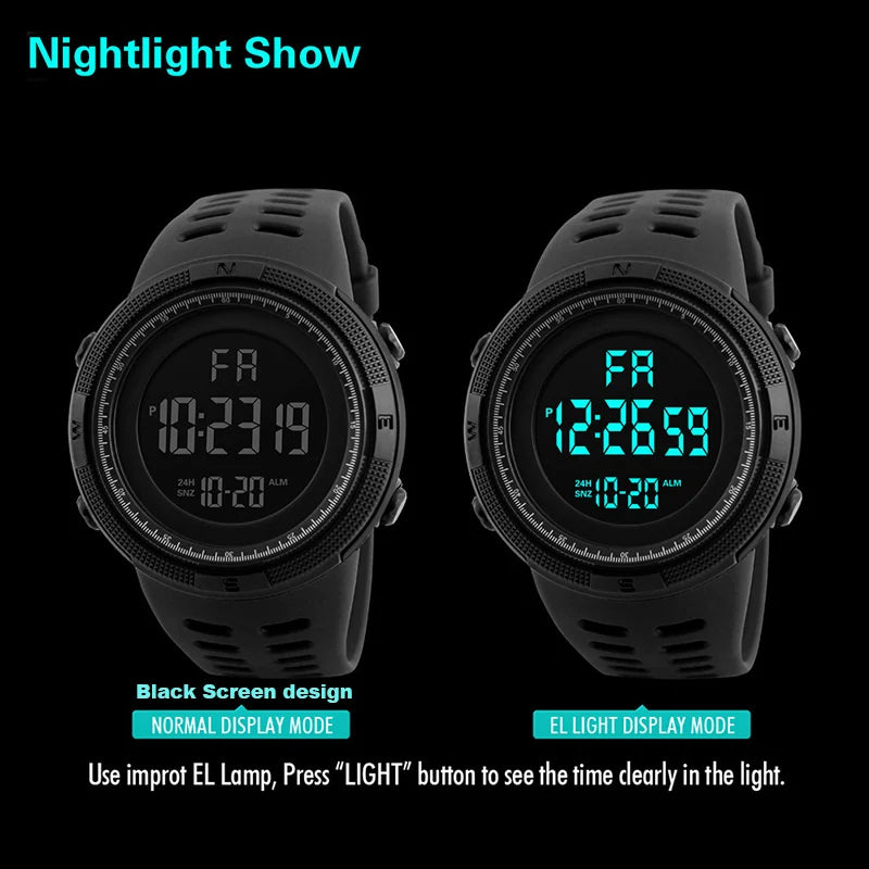Yikaze Digital Everyday Watch