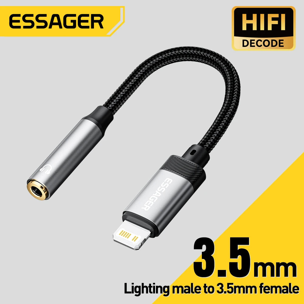 Essager 3.5 mm Headphone Adapter