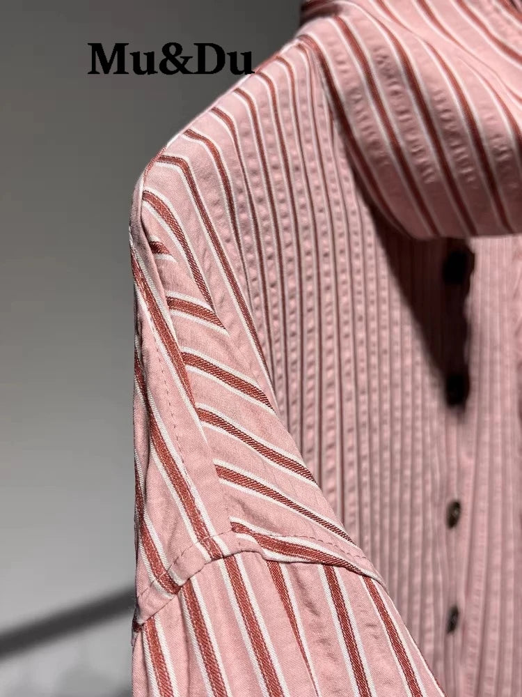 Pink Stripe Long-Sleeve Shirt