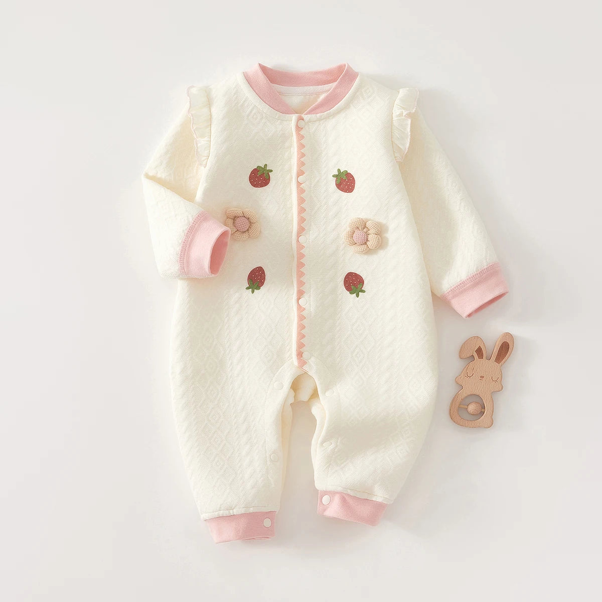 Printed Cotton Baby Romper