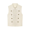 Sleeveless Button-Detail Top