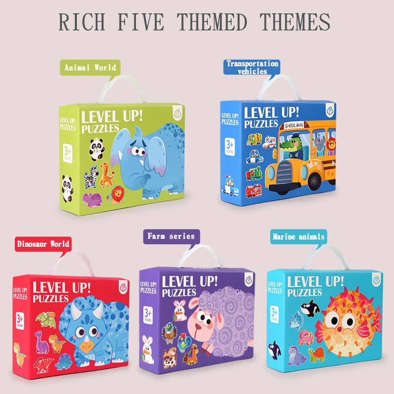 Animal Theme Jigsaw Puzzle Set