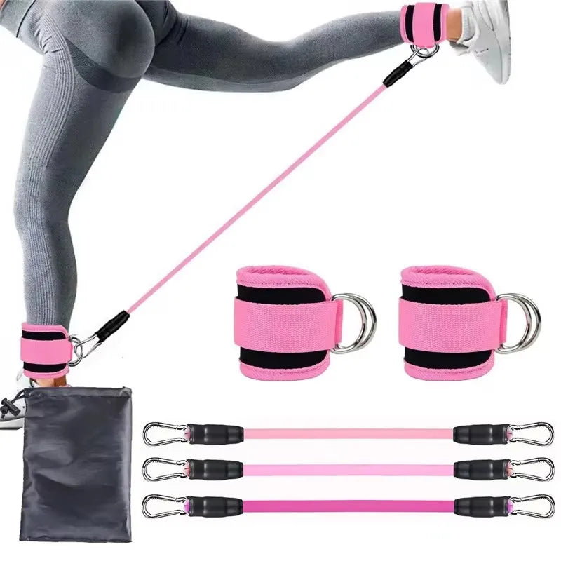 Ankle-Strap Resistance Training Set