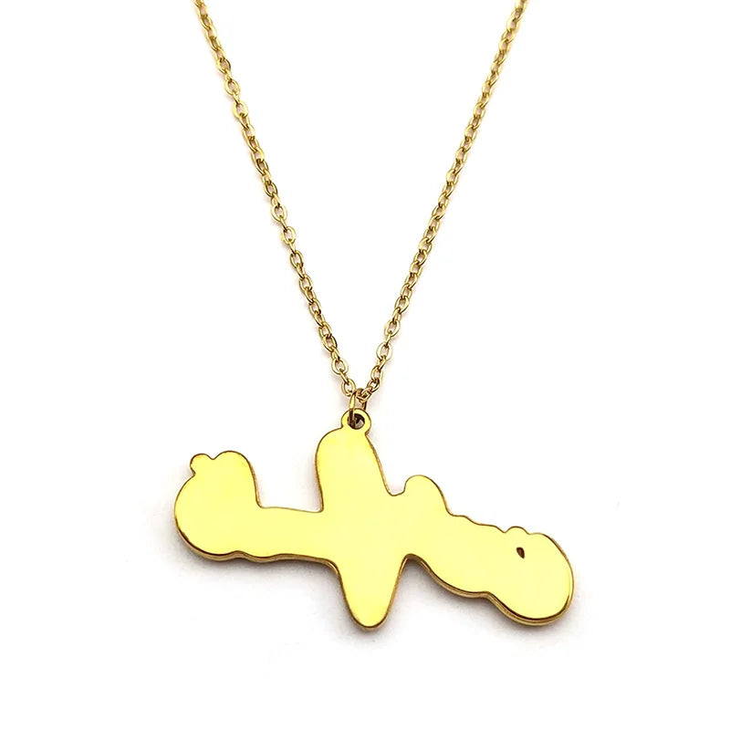 Arabic Calligraphy Pendant Necklace