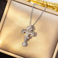 Cubic Zirconia Solitaire Pendant
