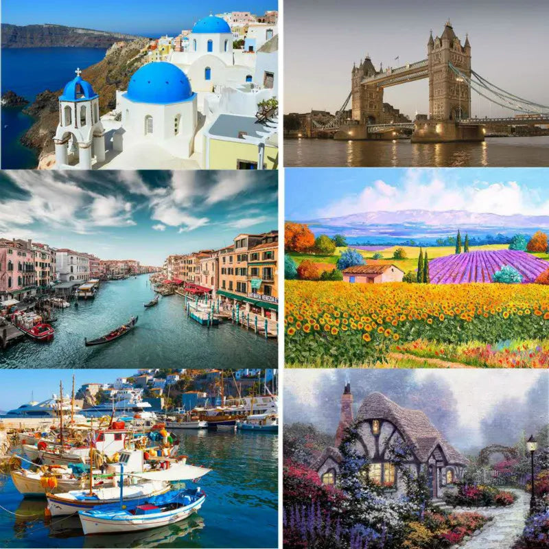 500-Piece Landscape Jigsaw Puzzle