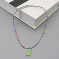 Gummy Bear Seed-Bead Necklace