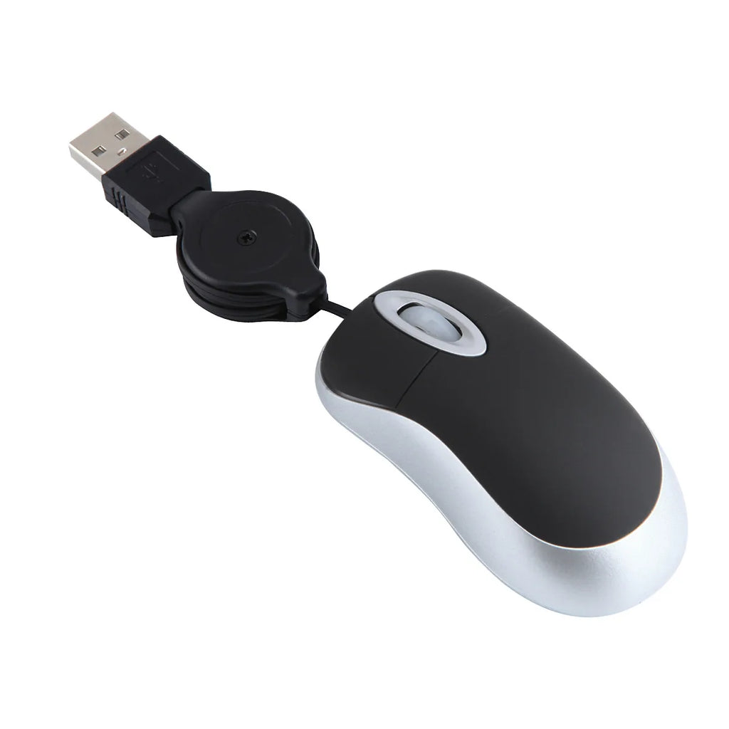 Mini Retractable USB Mouse