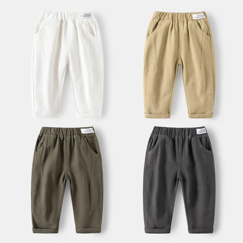 Everyday Cotton-Blend Kids’ Trousers