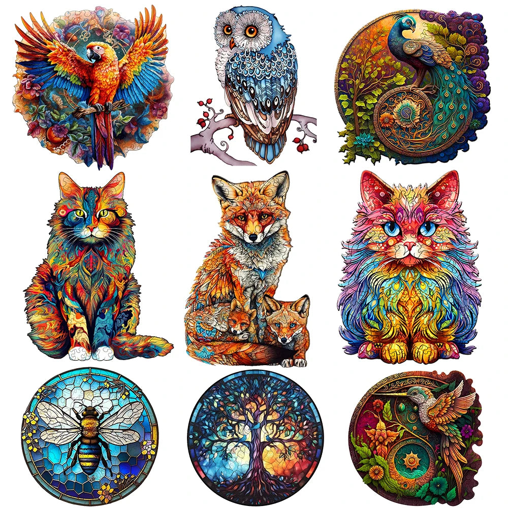 Phoenix Wooden Jigsaw Puzzle