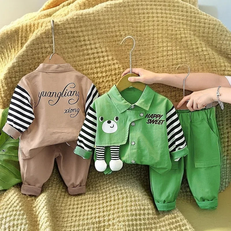 Toddler Long-Sleeve Shirt Outfit