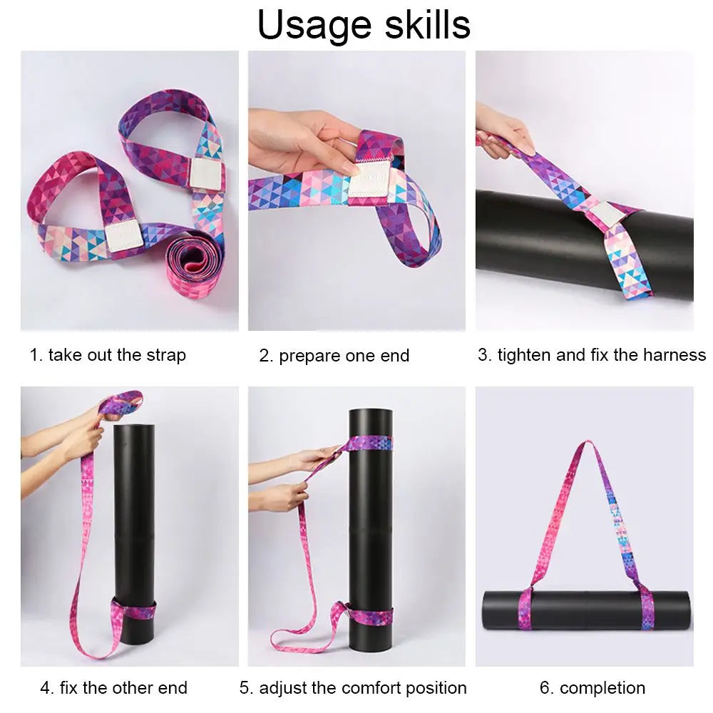 Adjustable 170 cm Yoga Mat Carrier