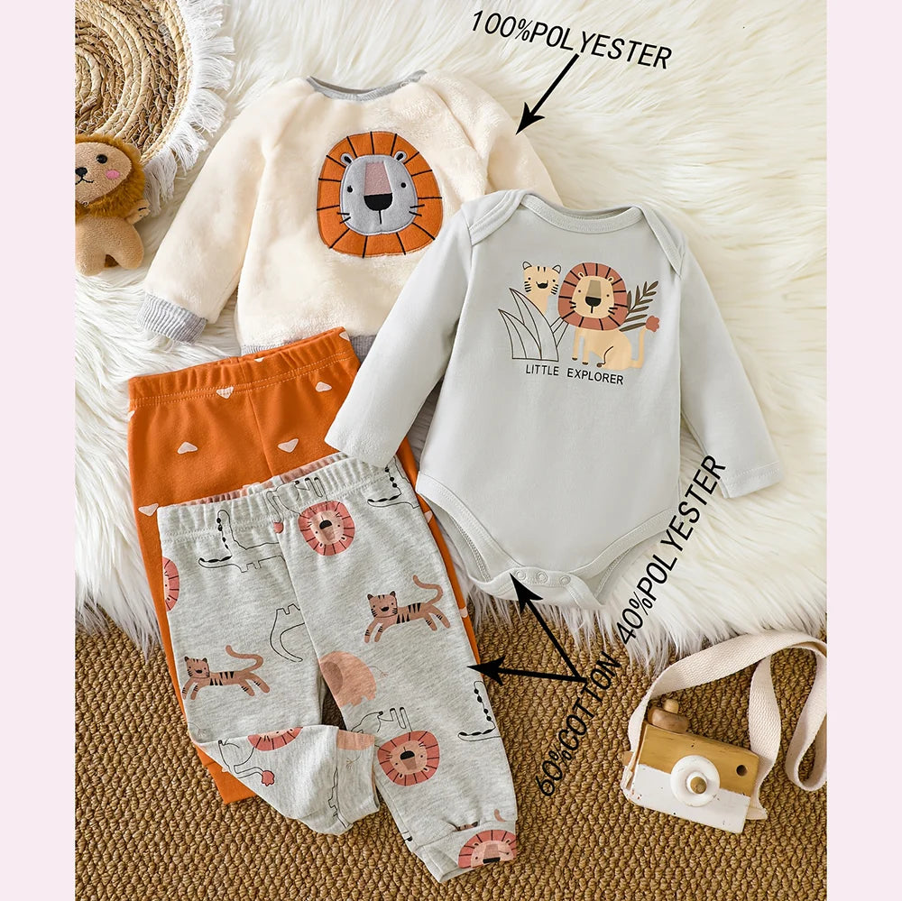 Four-Piece Baby Outfit Set
