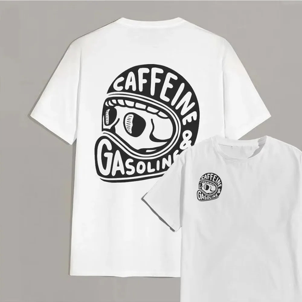 Caffeine & Gasoline Graphic T-Shirt