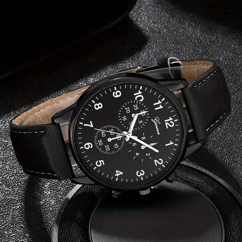 Five-Piece Watch & Bracelet Set