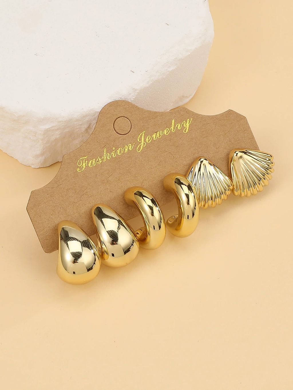 Coastal Motif Earring Set