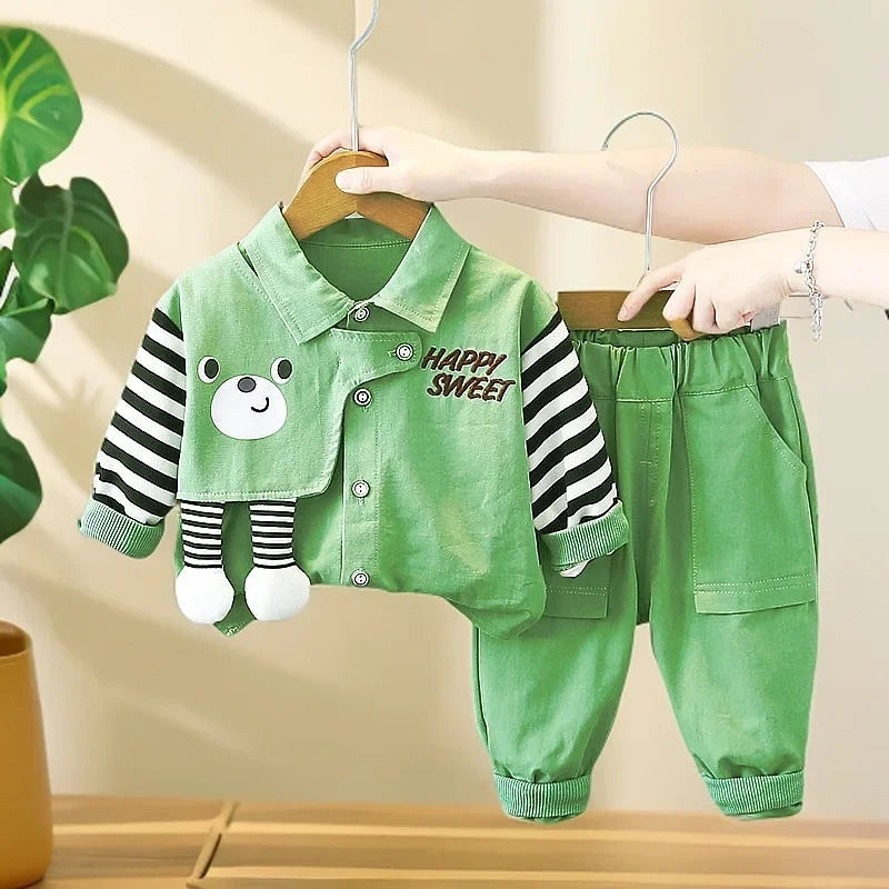 Toddler Long-Sleeve Shirt Outfit