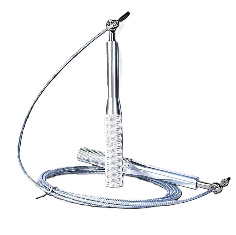 Adjustable Alloy-Handle Jump Rope