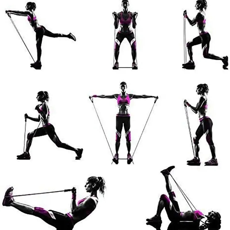 Twin-Handle Workout Resistance Band