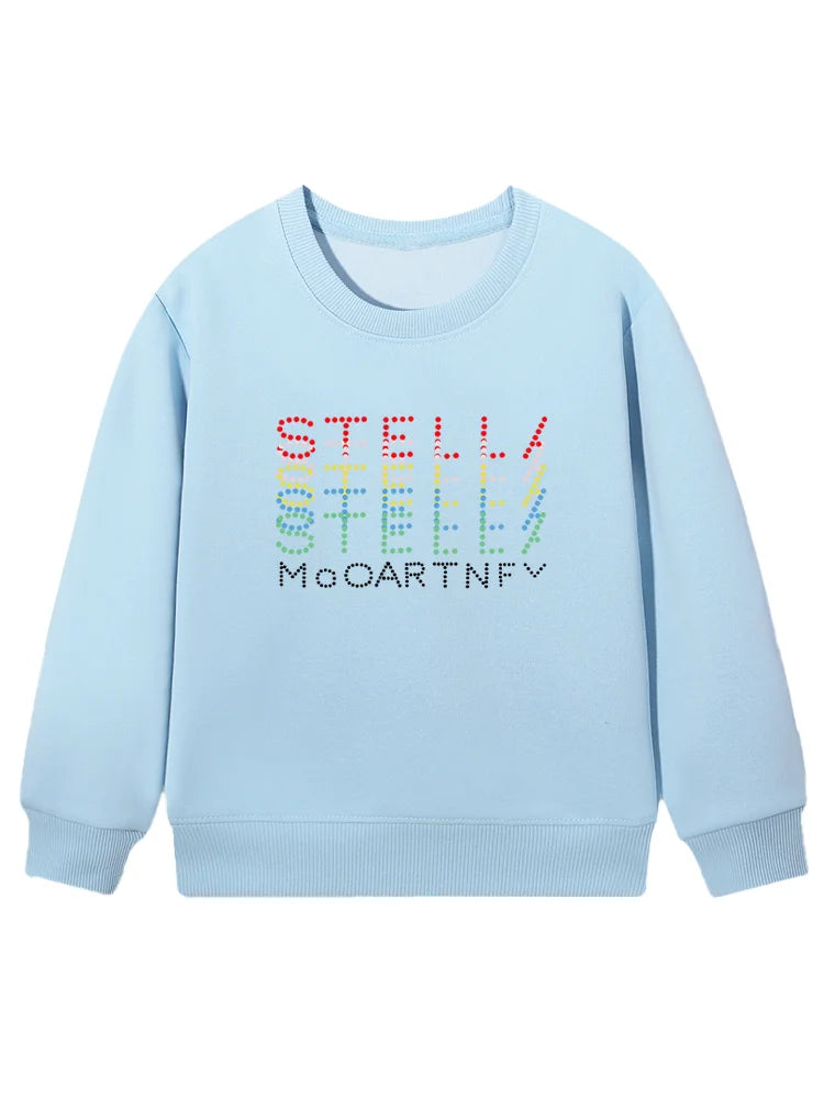 Cartoon Cotton Long-Sleeve Pullover