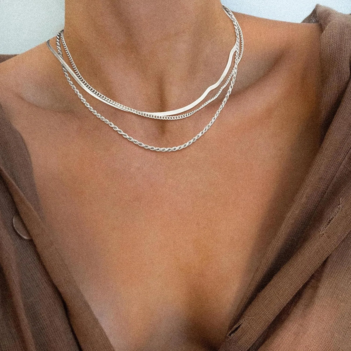 Smooth Snake Chain Necklace