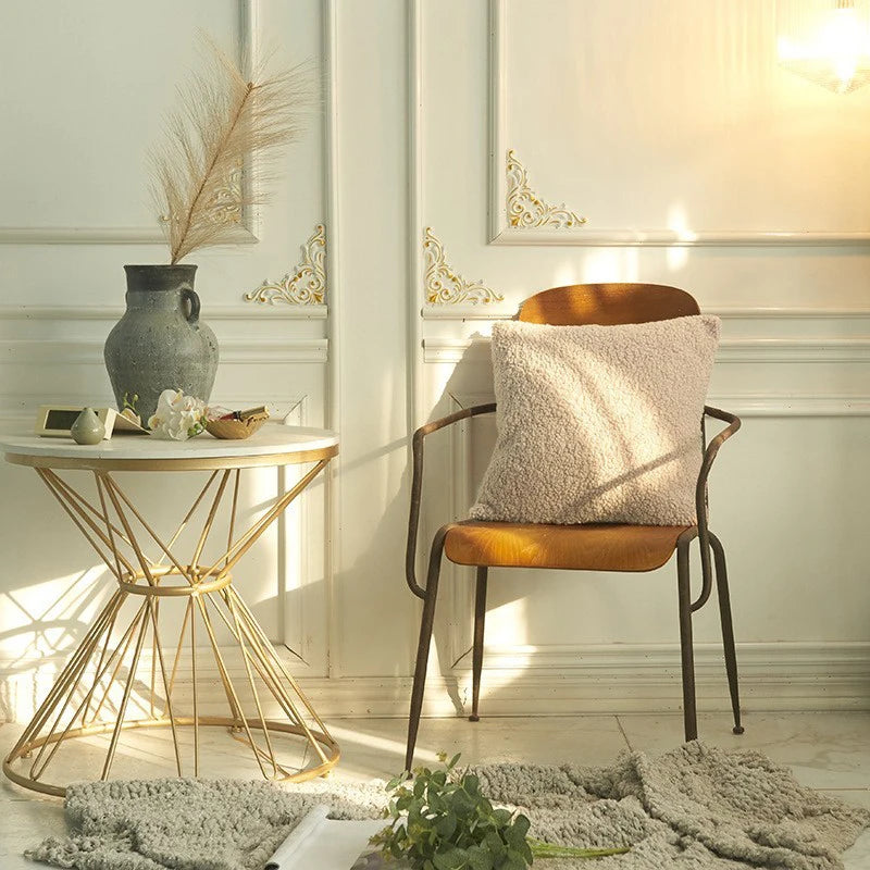 Teddy-Texture Cushion Cover