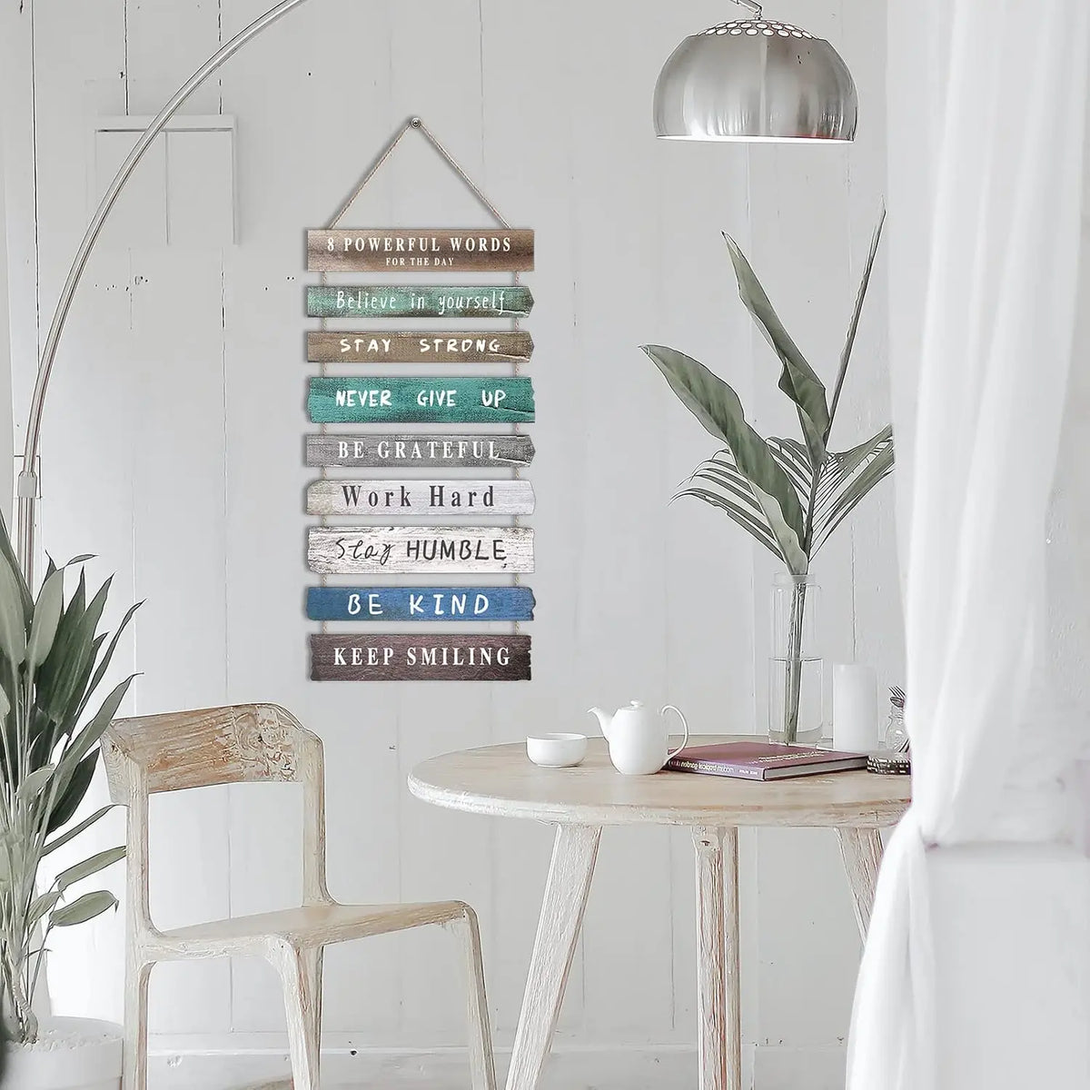 Inspirational Wooden Wall Sign