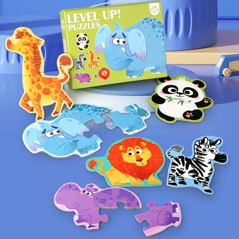 Animal Theme Jigsaw Puzzle Set