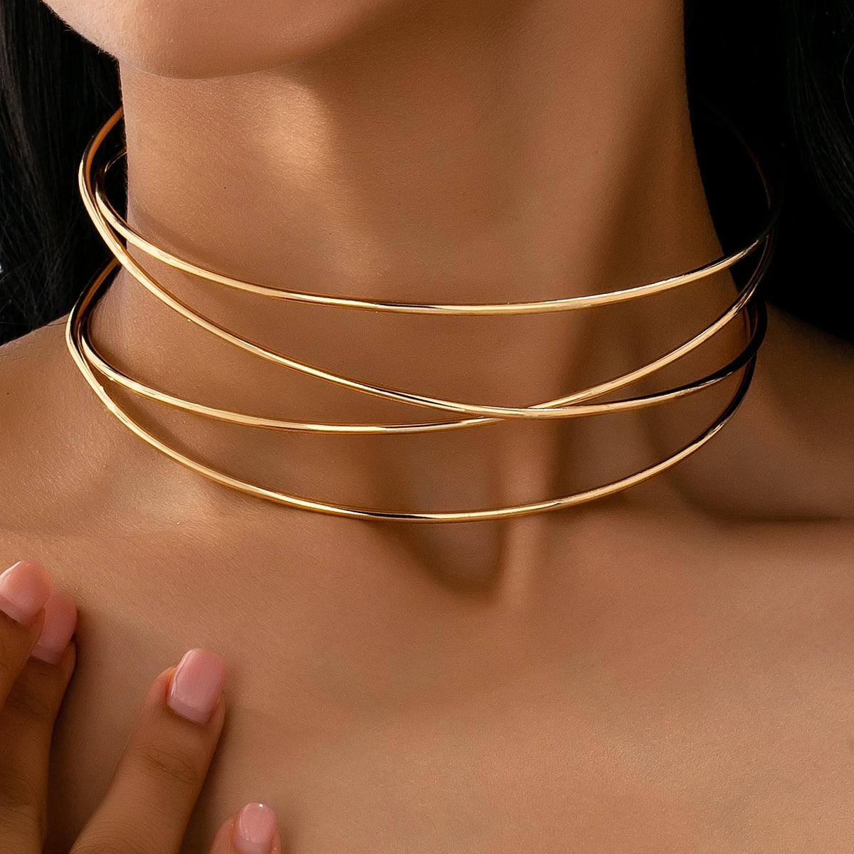 Minimal Layered Necklace