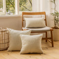 Teddy-Texture Cushion Cover