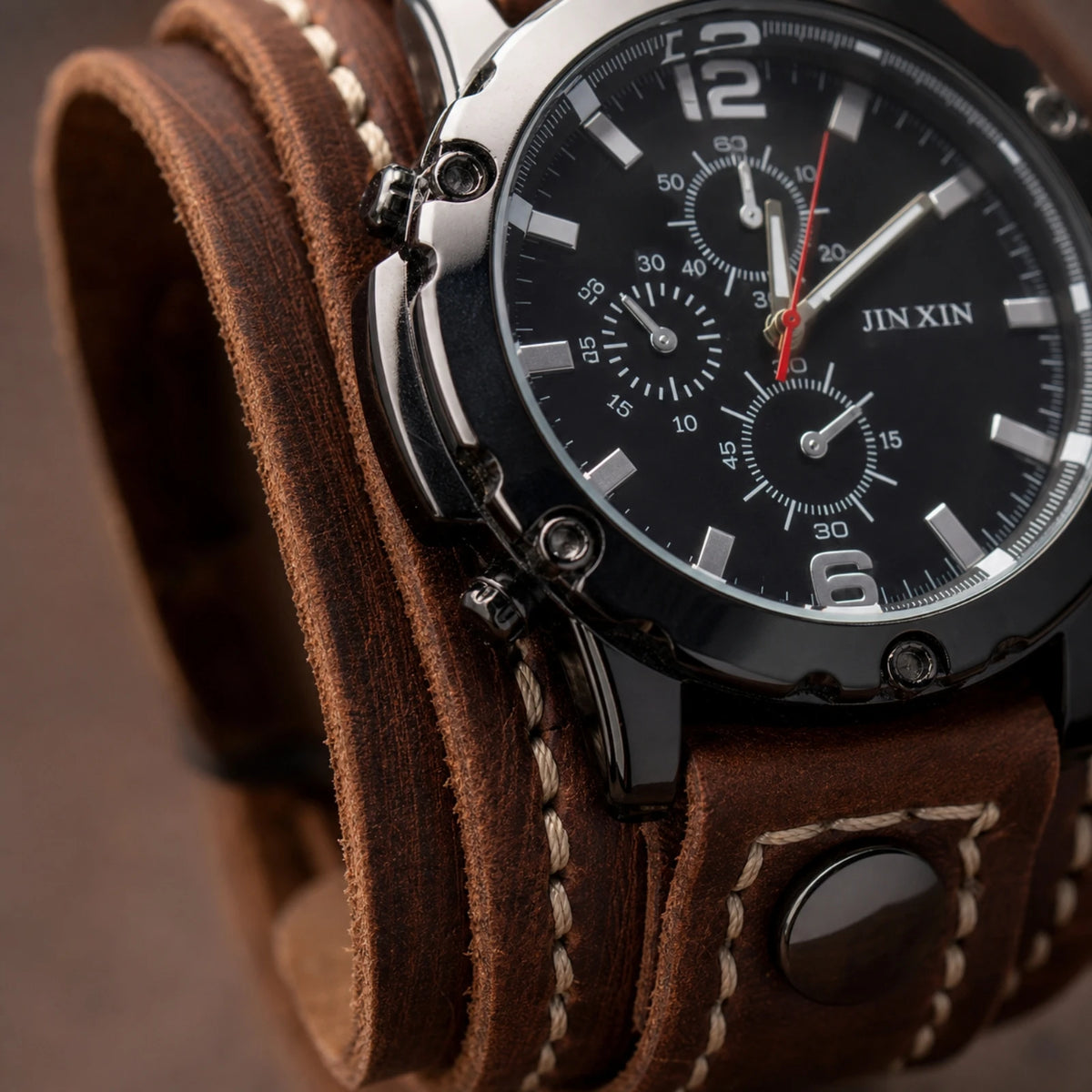 Wide Cuff Quartz Watch