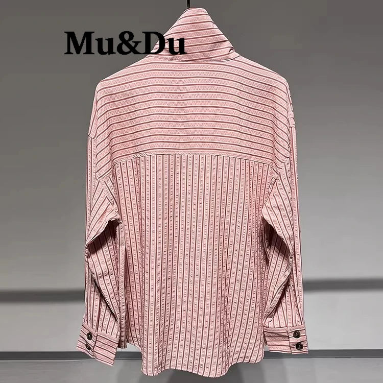 Pink Stripe Long-Sleeve Shirt