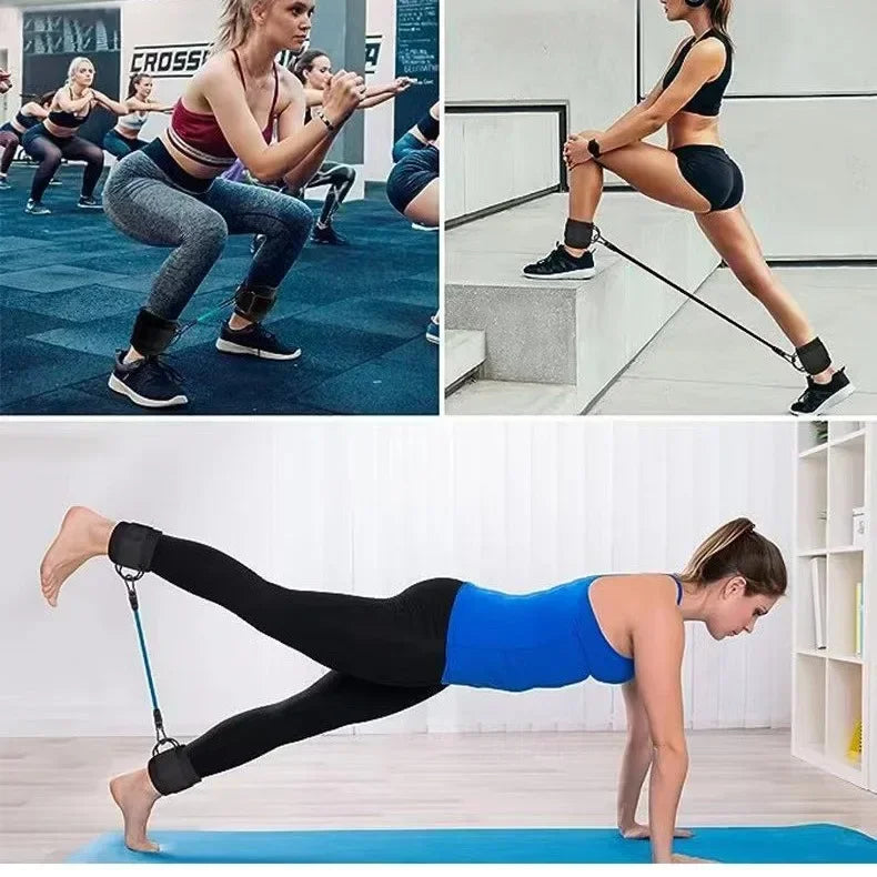 Ankle-Strap Resistance Training Set