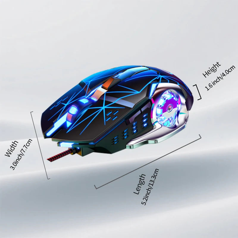 Yindiao Wired Gaming-Style Mouse