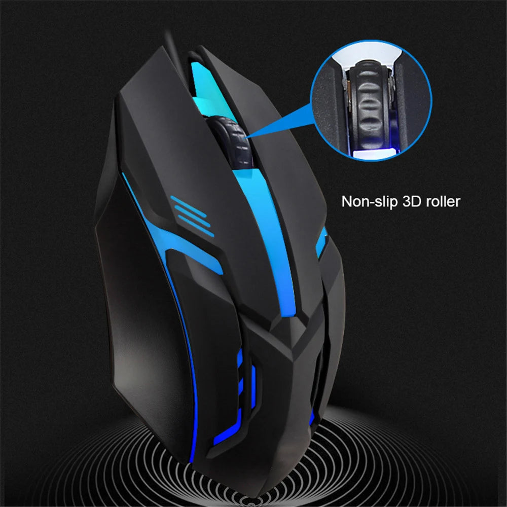 Kebidumei Breathing-Light USB Mouse
