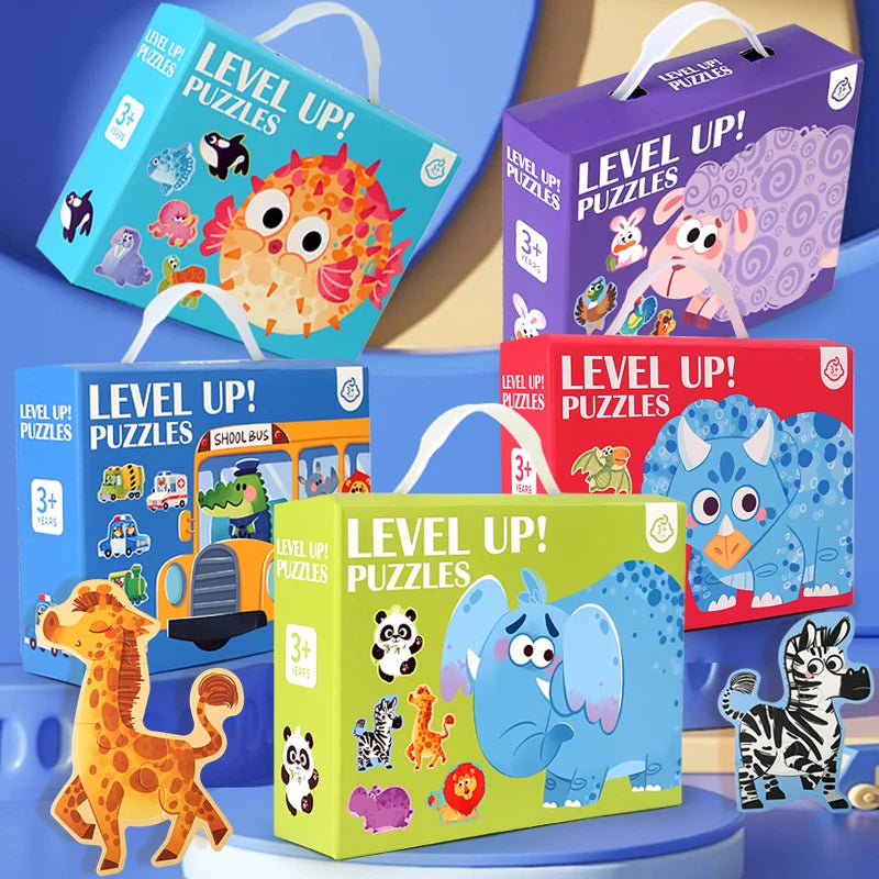 Animal Theme Jigsaw Puzzle Set