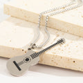 Guitar Pendant Necklace