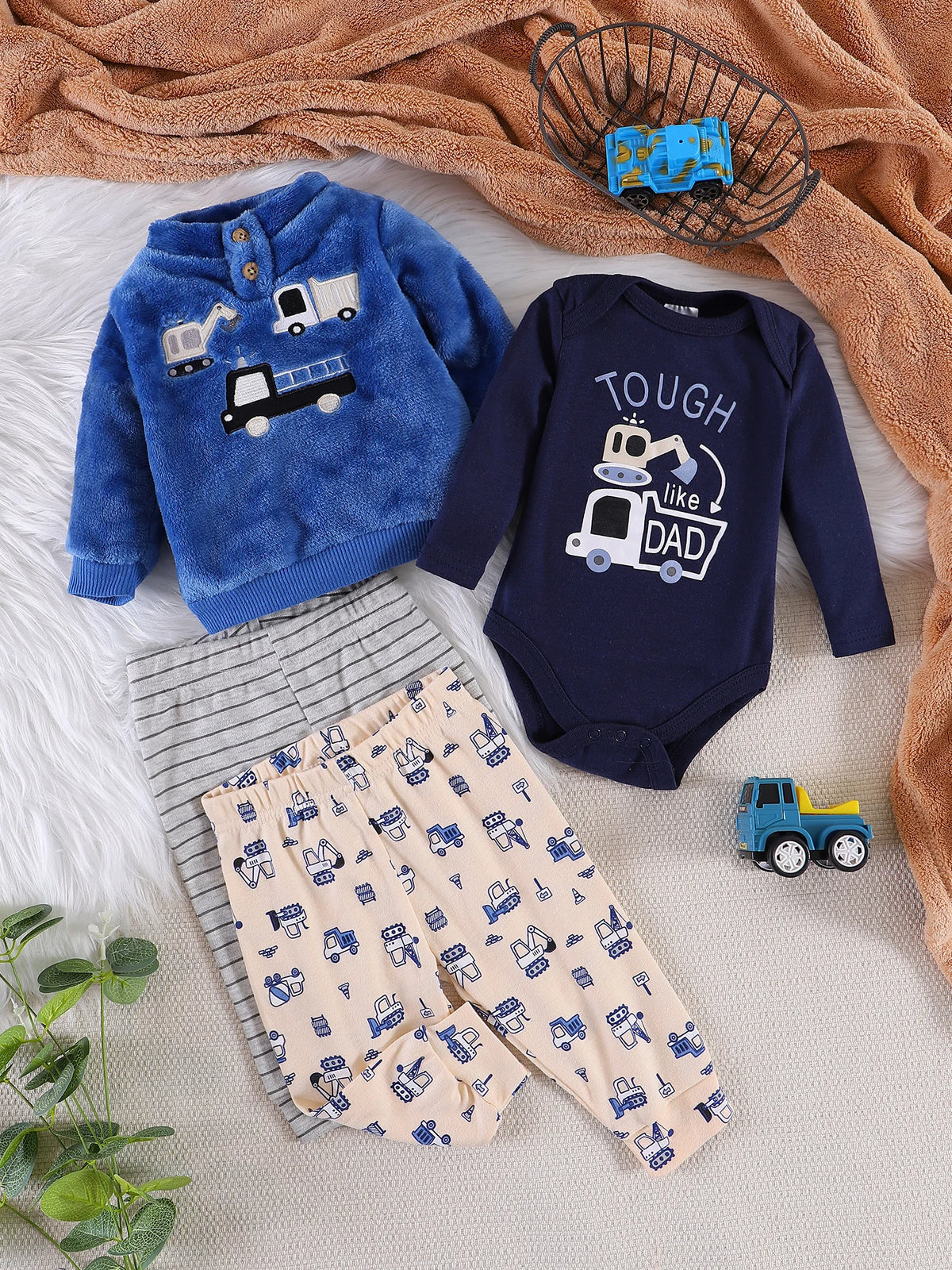 Four-Piece Baby Outfit Set