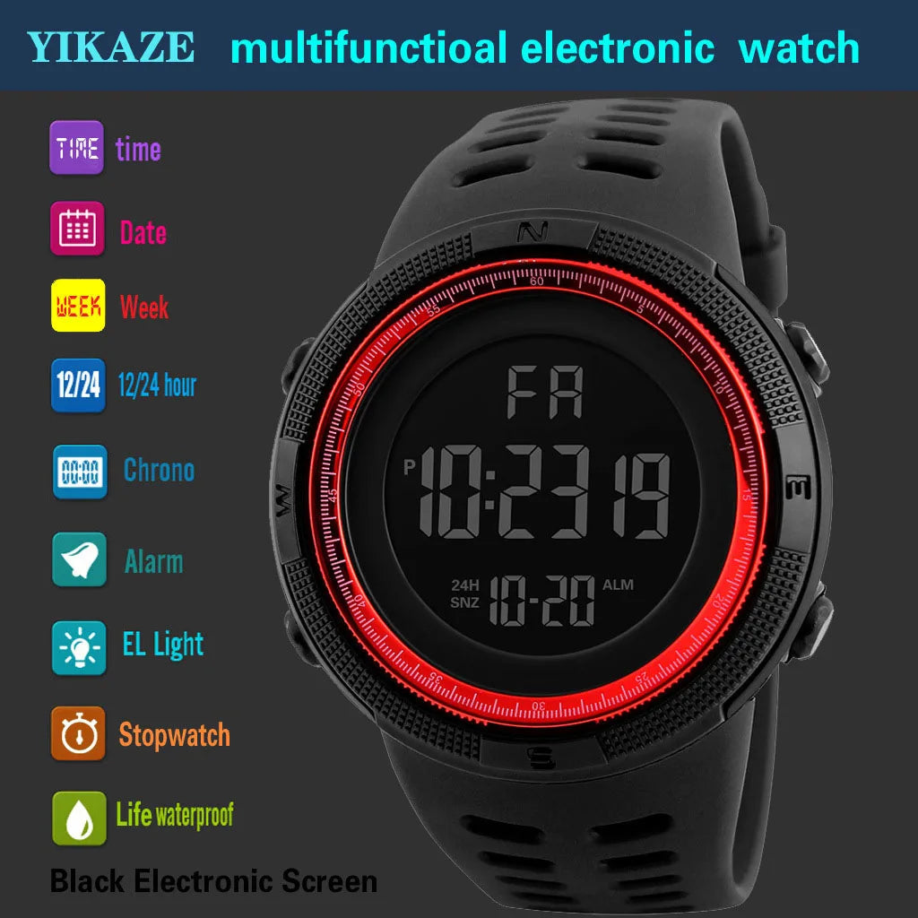 Yikaze Digital Everyday Watch