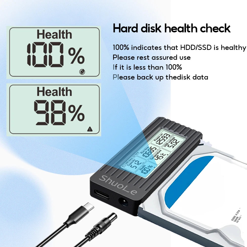 Shuole USB-to-SATA Drive Adapter