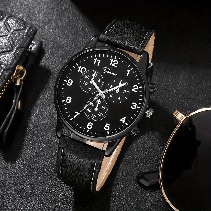 Five-Piece Watch & Bracelet Set