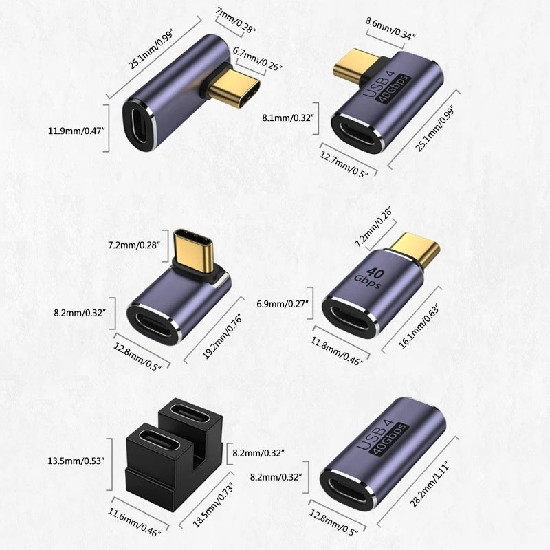 Right-Angle USB-C Adapter